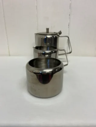 Классический EPNS стальной 304 чайный кофе Кава набор с 3 горшками блестящий никель для сервировки подарков наборы на свадьбу фирменный домашний декор