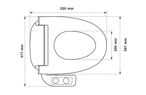 Shower Toilet Tokyo Sukkiri Toilet seat with bidet functions Happy Toilet