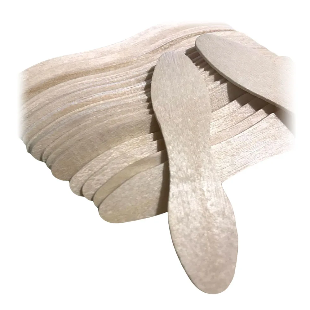 Eco Birch Spoon for Ice Cream, AB mix Grade - wholesale craft wooden Spoon