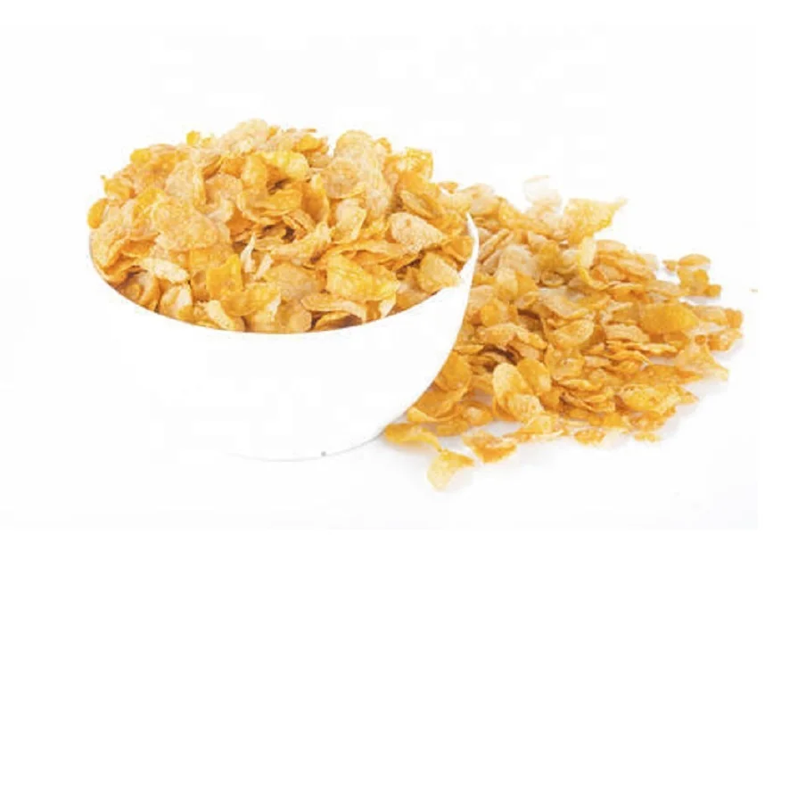 Natural corn flakes breakfast cereal best selling for import from Ukraine corn flakes with less sugar