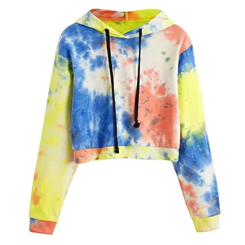 Высокое качество принтом тай-дай застежкой-молнией женская обувь по индивидуальному заказу; Модные толстовки с капюшоном