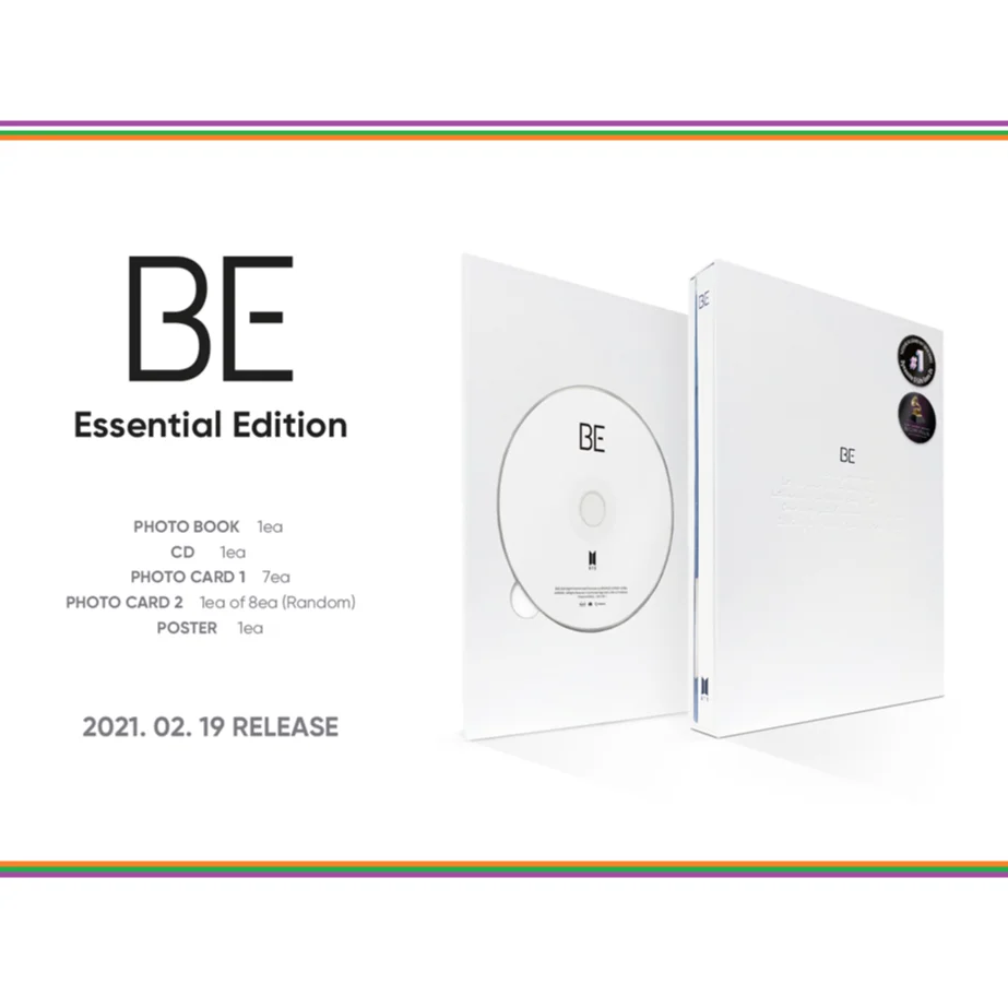 
[ BTS ALBUM OFFICIAL ] BE _ ESSENTIAL EDITION _ PRE-ORDER_ K-POP Music Store Supplier. KPOP [ BTS ALBUM OFFICIAL ] 