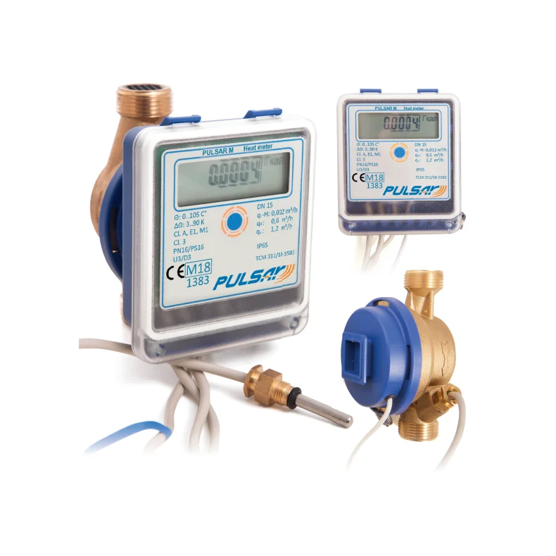 Heat meter for measuring heat energy cooling energy, heat power, flow rate, water temperature, heat meter