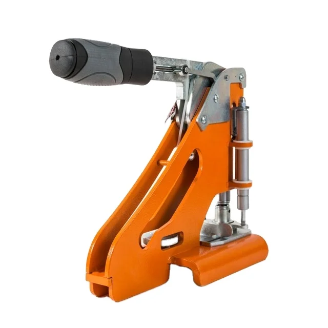 Manual eyelet punching press ALT 12  / grommet press machine  instruments consist of three elements cutting, matrix and punch