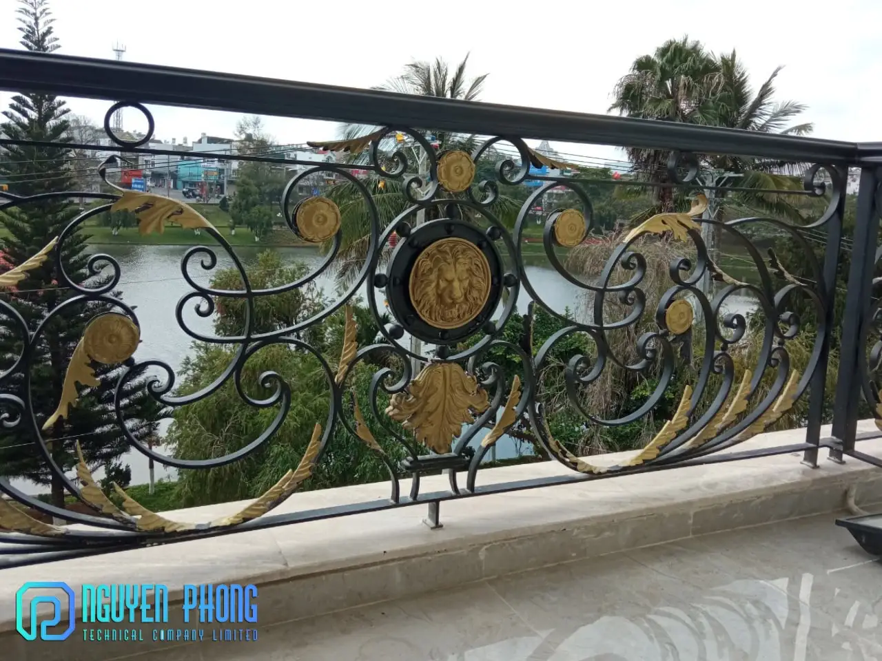 Typical Iron Balcony Railings Wrought Iron Balcony For Sale