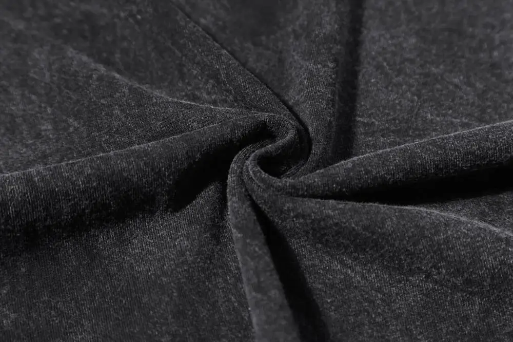 Custom Vintage Faded Tshirt Wash Sublimation Rock and Roll Printed Stone Wash Tshirt