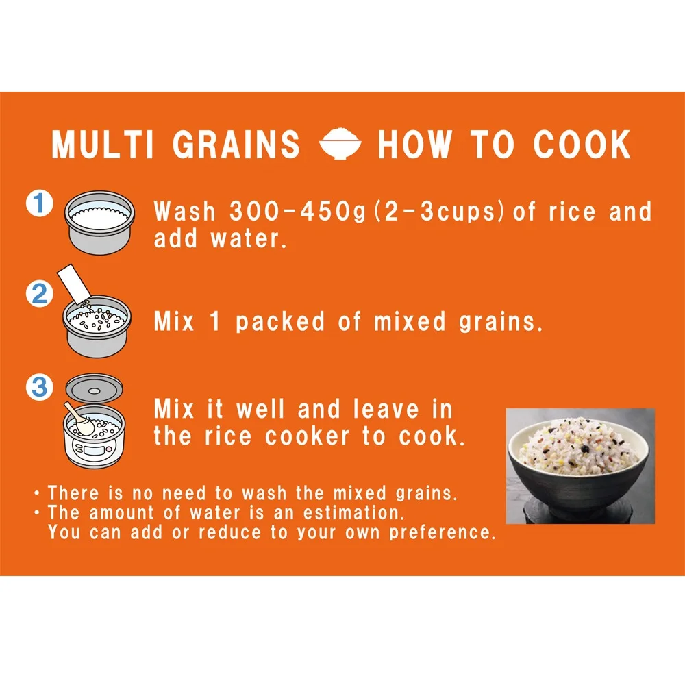 21 многозернистый рис (произведен в Японии)