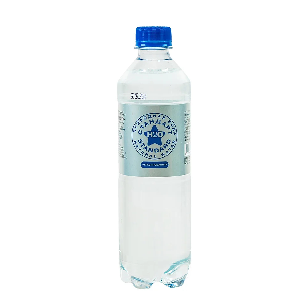 
Pure Drinking Mineral Non-Sparkling Spring Natural Organic Bottled Water 0.5L H2O PET for Catering HoReCa Bars Cafe Restaurants 