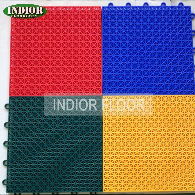 outdoor sports flooring colorful interlock paver tiles for school kids chile