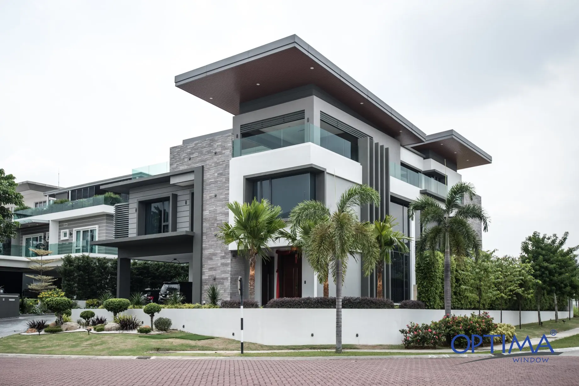  Роскошный высококачественный Строительный Алюминиевый занавес для стен с ламинированным стеклом производство в Малайзии