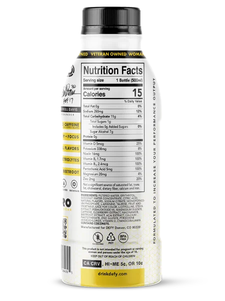 Elderberry Lemonade DEFY Boost без клея искусственных цветов 12 шт./16.9z бутылка