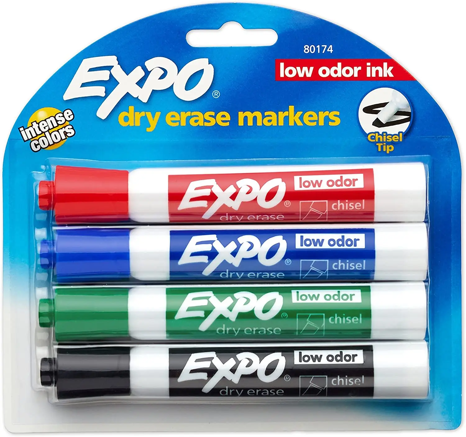 Low Odor Ink Intense Colors Dry Eraser Marker Visible From A Distance Ideal For Classrooms Offices and Home