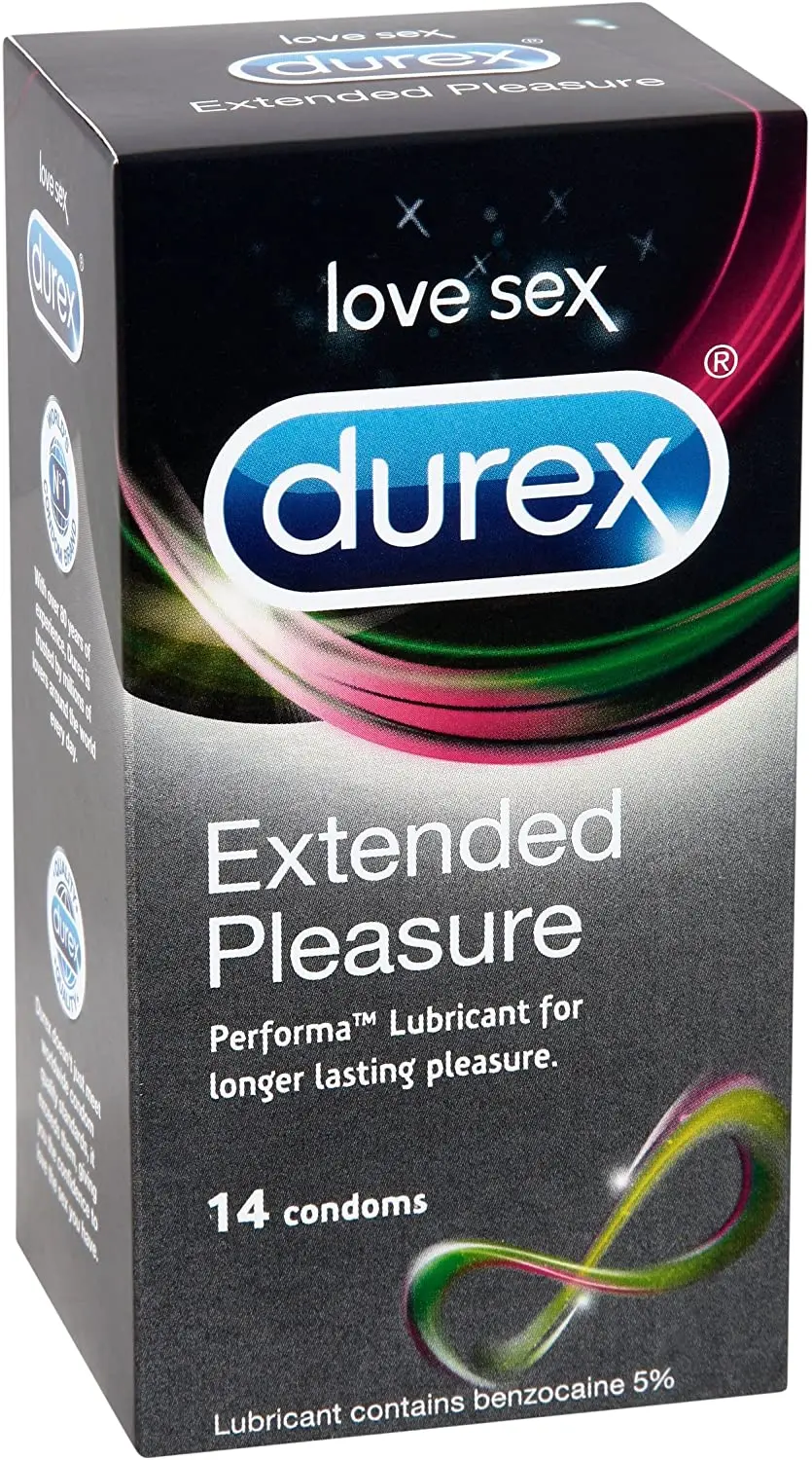 
Durex Pleasure Me Pleasuremax condoms * Ribbed Dotted * Retail Box of 10 pcs * 