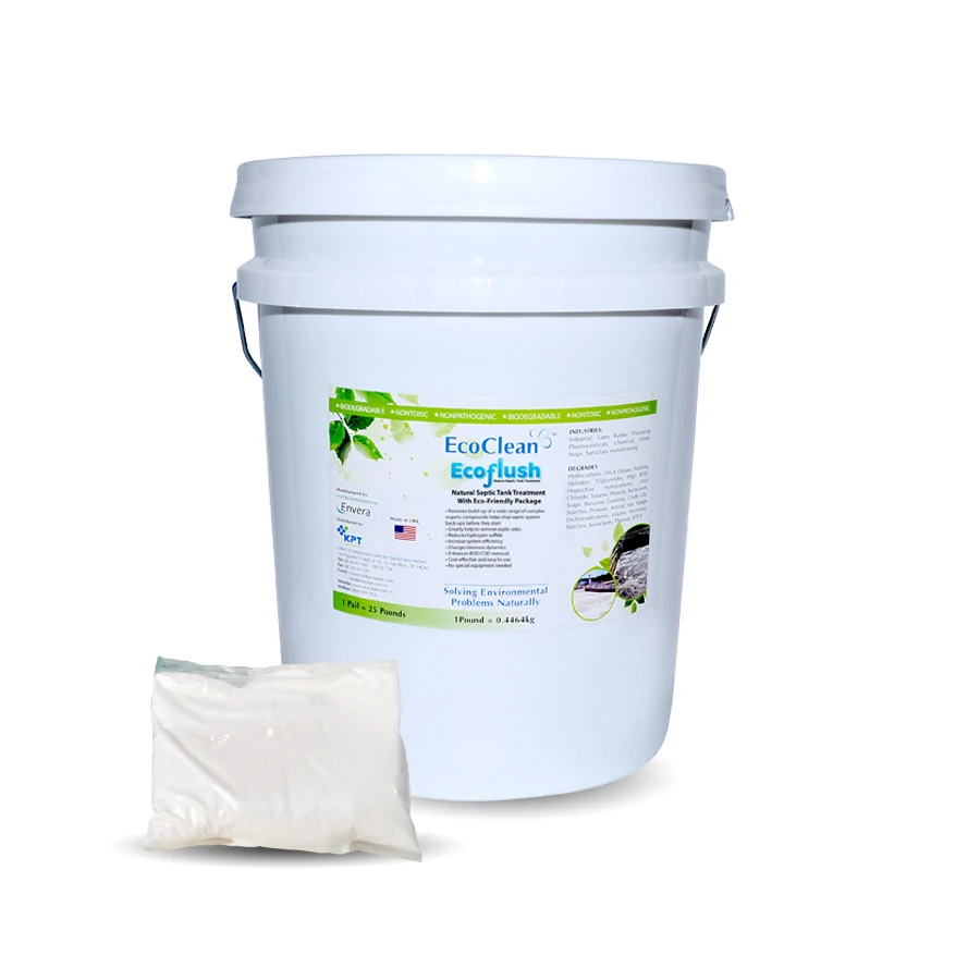 Wholesale EcoFlush - 11.35Kgs/drum -  Natural Septic Tank Treatment With Eco-Friendly Package