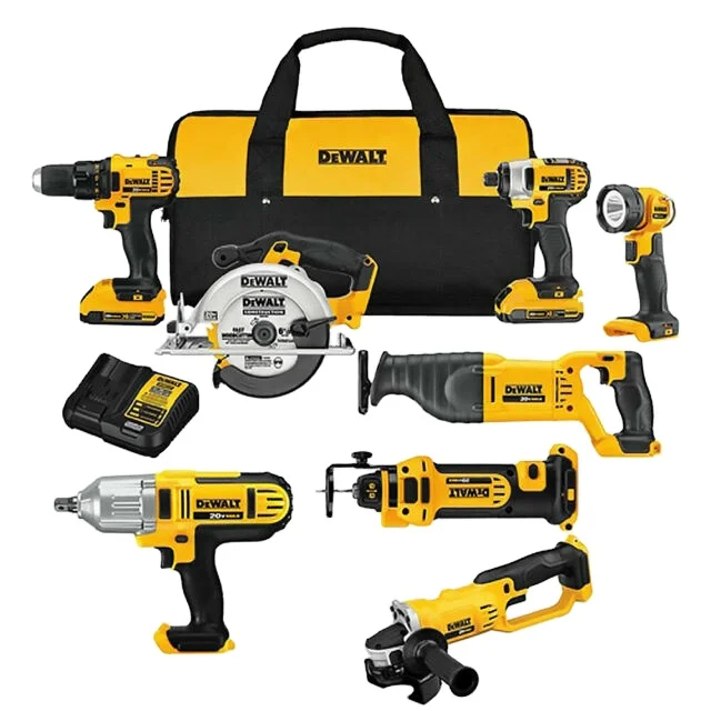 Новые DeWalts 20-v Max литий-ионные беспроводные комбо-наборы (15-Tool}