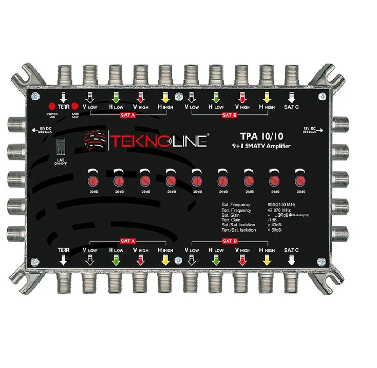 Satellite Zinc Amplifier 9 IF+RF