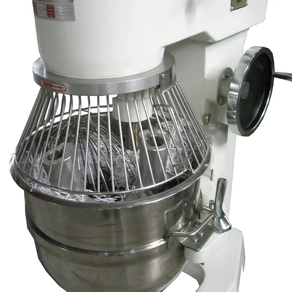 Bakery Bread Dough Mixer Planetary Dough Mixer with 60 Liter