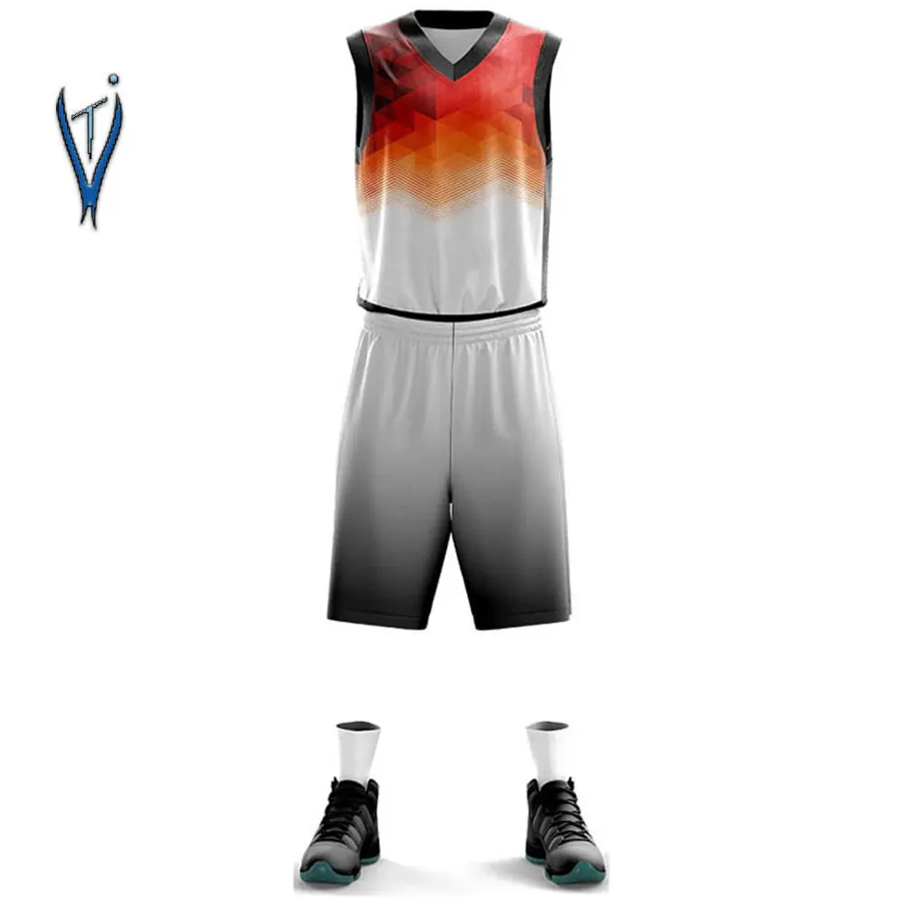 Basketball Uniform Customized Basketball Jersey Design Customized Sublimation College Basketball