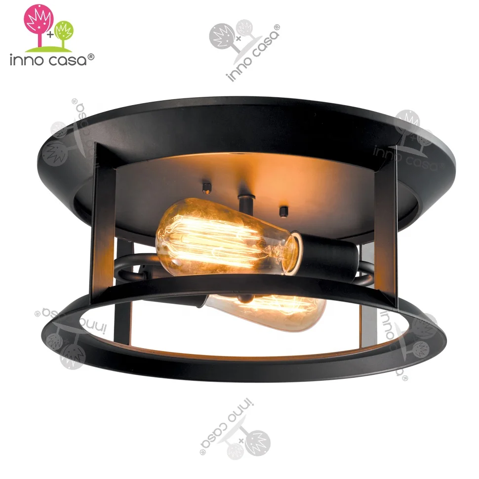 CO-005 New Products 2020 Outdoor Modern Metal Decorative Flush Mount Outdoor Ceiling Light