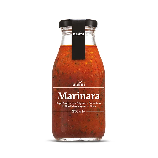 Italian Marinara Sauce with Tomato and oregano 250 ml bottle