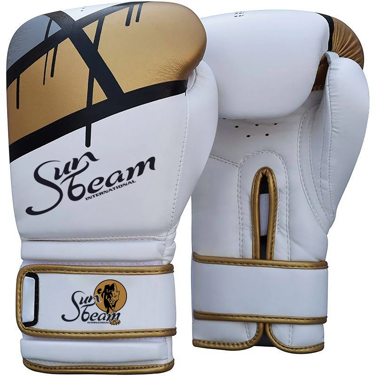 Direct manufacturers selling custom high quality White kids boxing gloves one size fit all