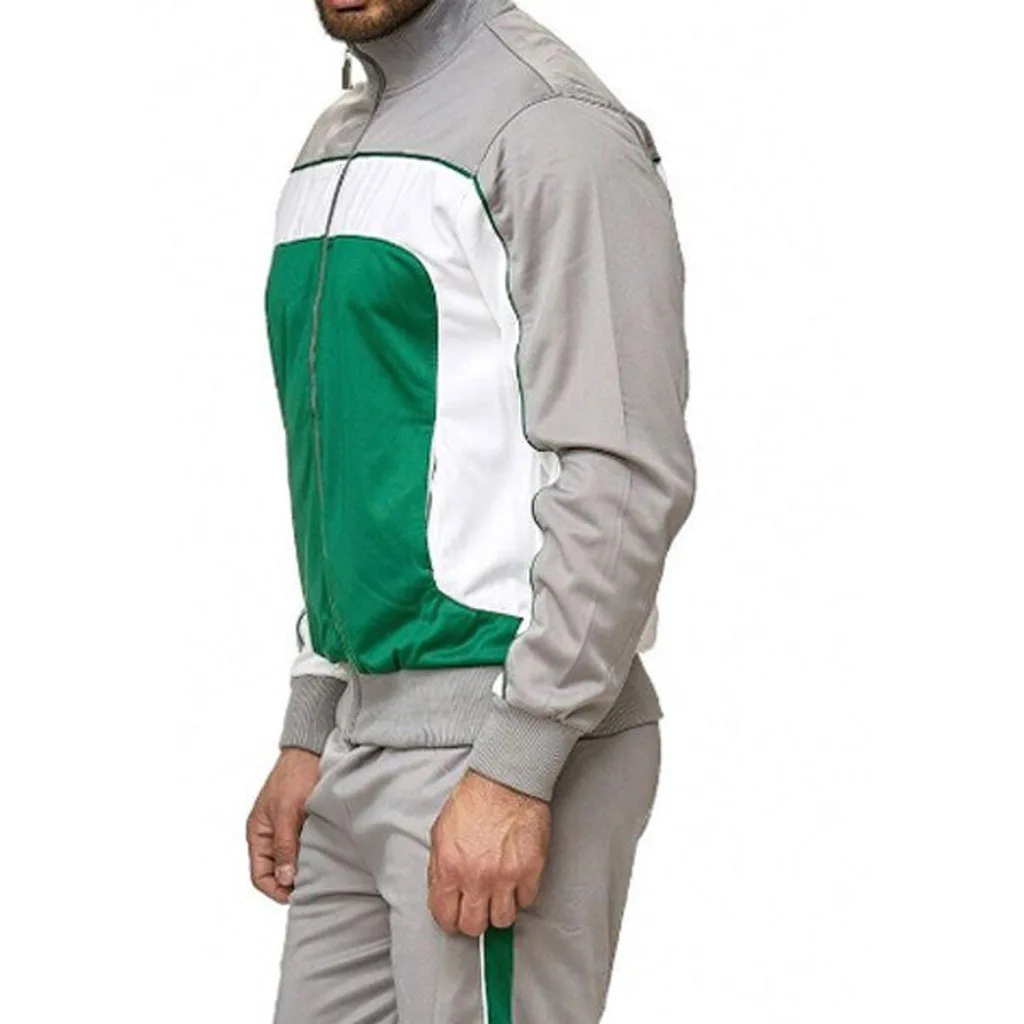 OEM Design Factory Wholesale Blank Print Track Jacket Sports Wear Custom Mens Plain Soccer Tracksuit
