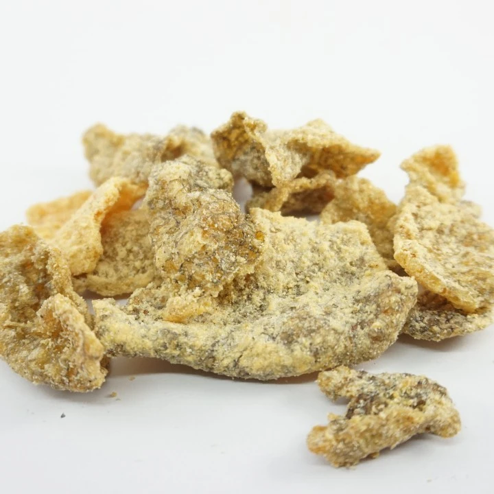 
Thai Snack Seafood Crispy Blended Nori Deep Fried Fish Salmon Fish Skin Skin Nor Seaweed Flavor by P.K. Brand 50 Grams Kg 