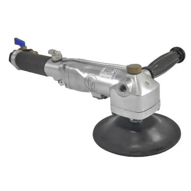 4500rpm Water Wet Air Pneumatic Stone Disc Polisher Sander Grinder