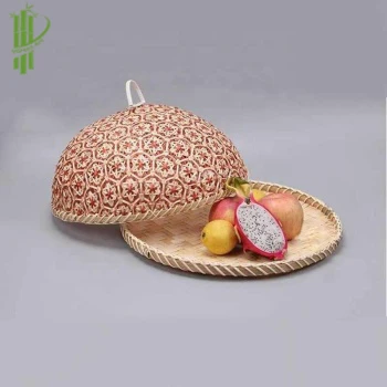 Прямая продажа от производителя экологически чистый Плетеный лоток для фруктов лотки хранения бамбуковый из Вьетнама лучший поставщик