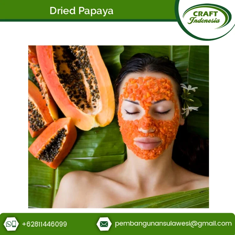 Lowest Price Highest Quality Sweet and Dried Frozen Dried Papaya Dices for Universal Buyers