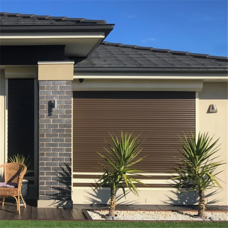 
Decorative Side Indoor Lock Security Blinds Blackout Adjustable Window Shutters 