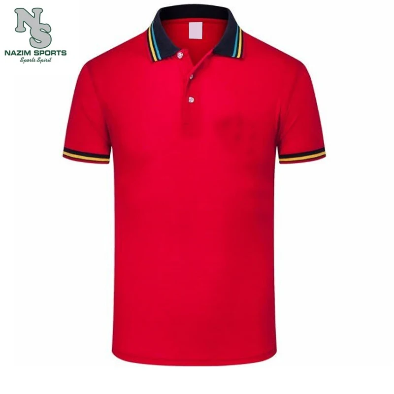  Светло-зеленые рубашки поло Новое поступление мужские дышащие оптовая цена для мужчин