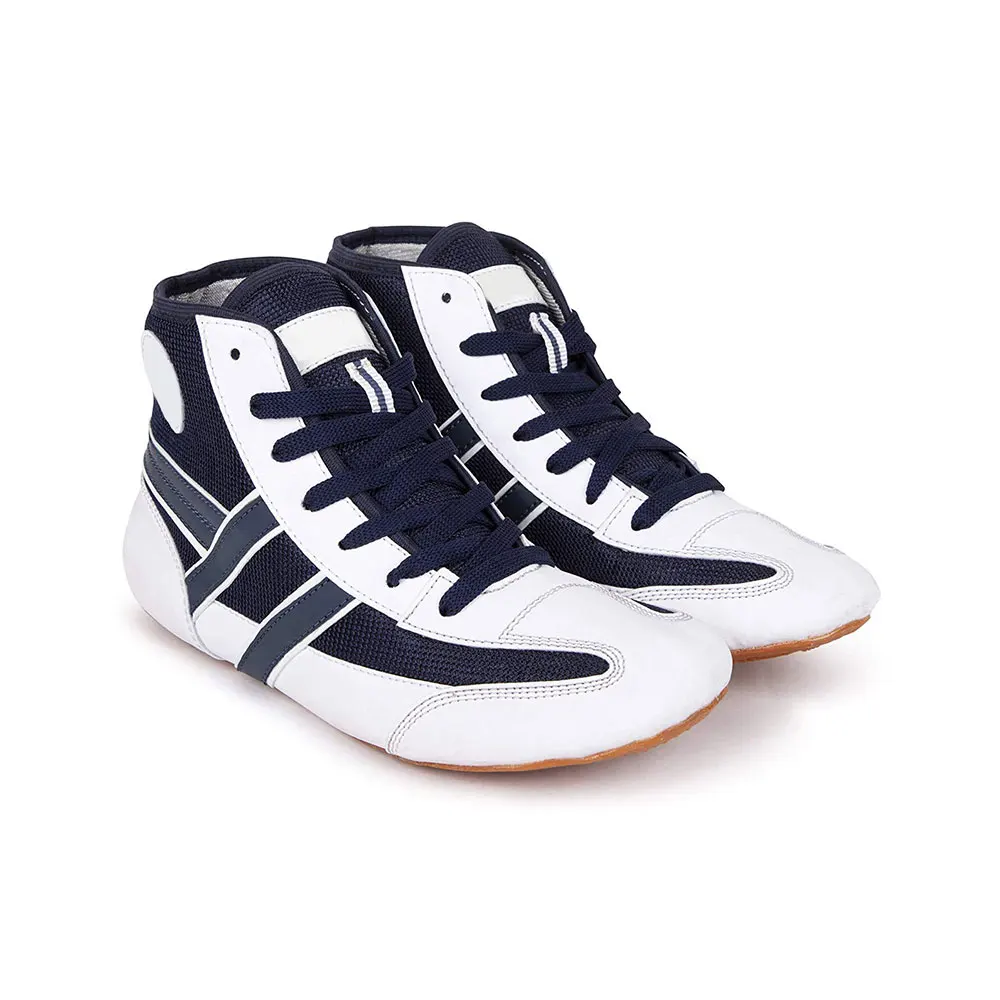 Professional leather Boxing Shoes for Wrestling