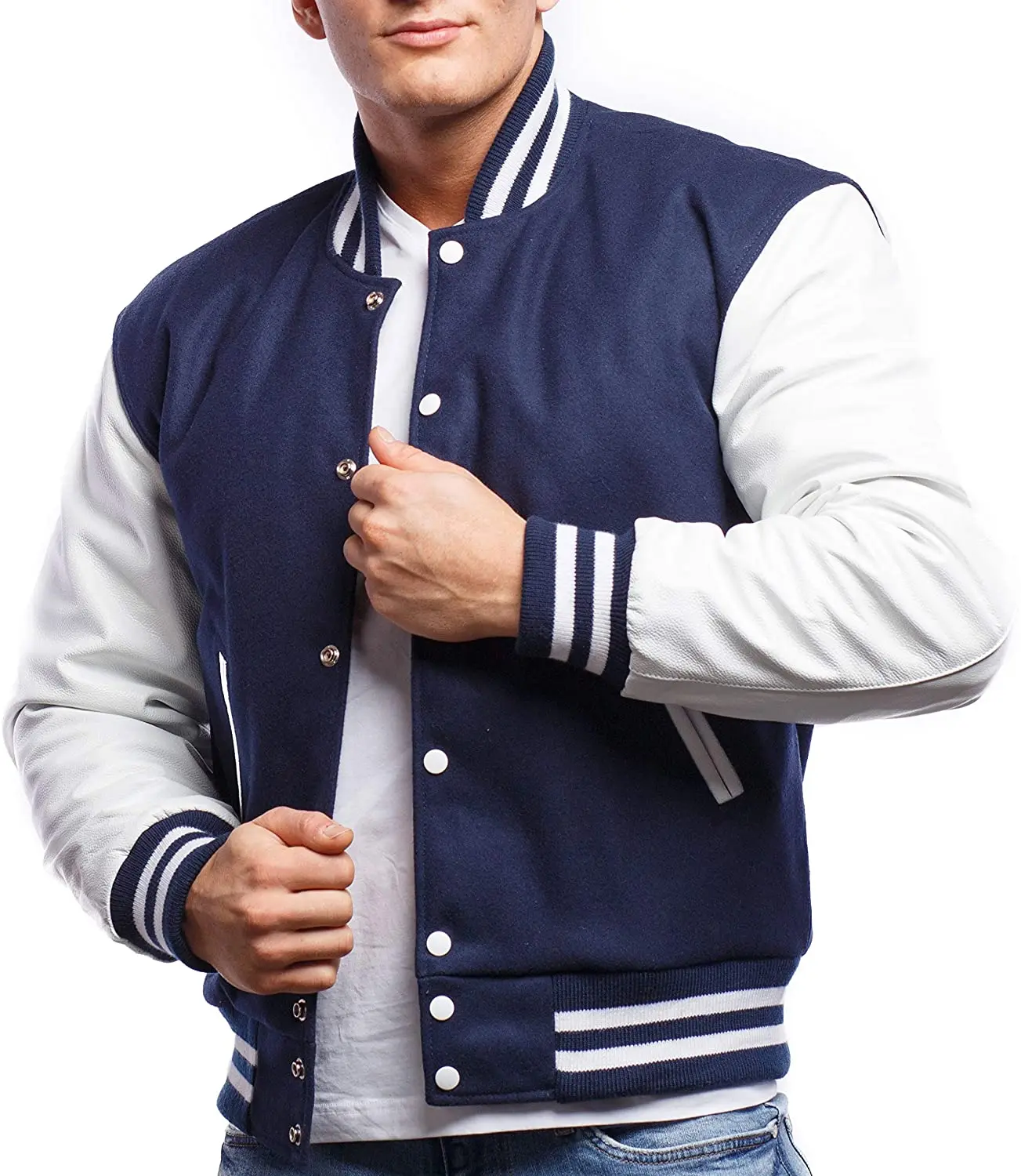 Оптовая продажа кожаные куртки varsity лучшего качества на заказ/купите свой собственный дизайн заказ