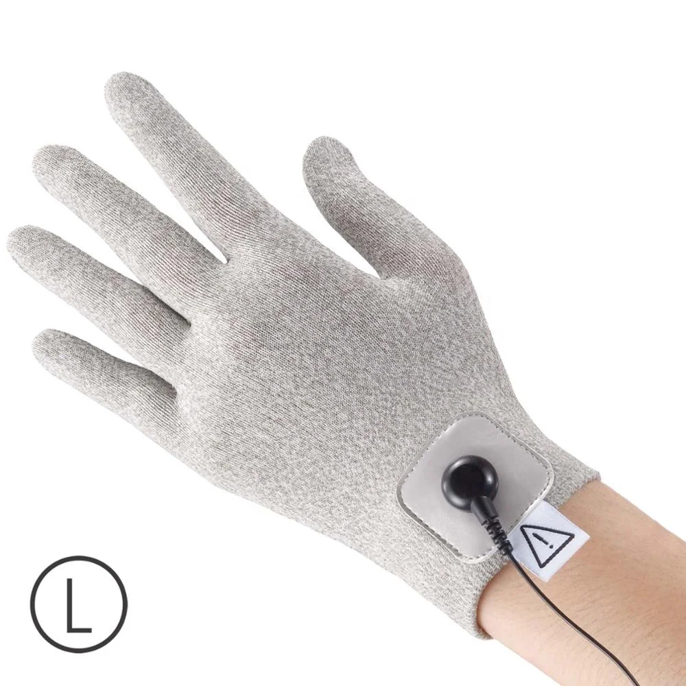 
Physical Therapy gloves for hand muscle stimulator 