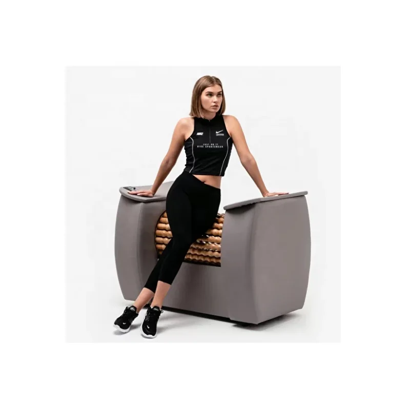 Деревянный роликовый тренажер BeautyRoll, тренажер для тренажерного зала