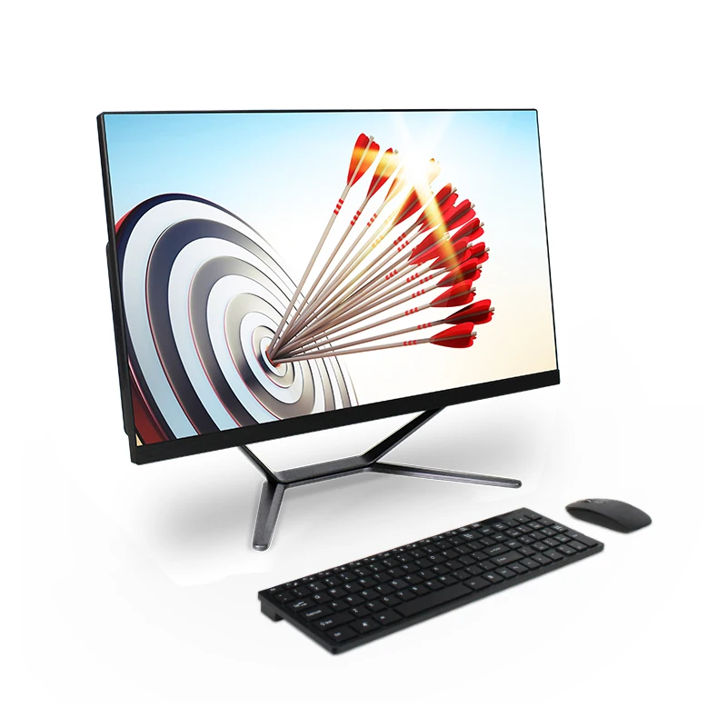 
Touch Screen Optional 21.5 23.8 Inch All In One Desktop Computer For Home Office Gaming School 