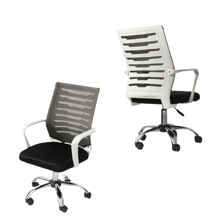 ergonomic low back mesh executive chair with silent caster