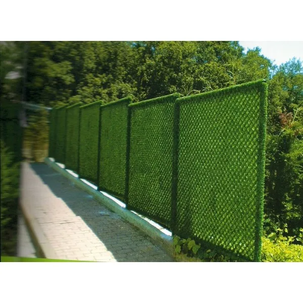 European artificial grass fence panels manufacturer  for outdoor walls  and privacy usages DIY hedge panels.