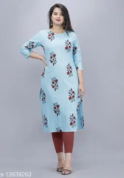 GORGEOUS TRENDY PRINTED  MUSTARD DESIGNER DRESS