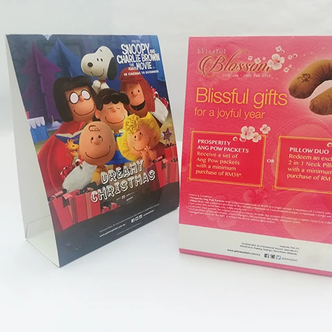 Настольная Палатка с картой и настольной стойкой, индивидуальная печатная витрина для цены/меню/рекламная акция