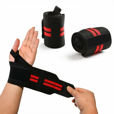 High Quality Exercise Training Bands Equipment Anti-slip Protector Weightlifting Strap Fitness Wrist Wraps