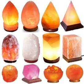 Натуральные кристаллические розовые гималайские массажные ароматические лампы Giow с чашей огня 220 В естественная Ночная лампа 15 Вт
