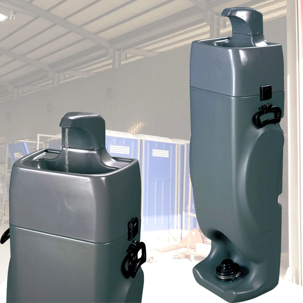 Environmental-friendly camping Portable sink and Green Plastic hand Washing station