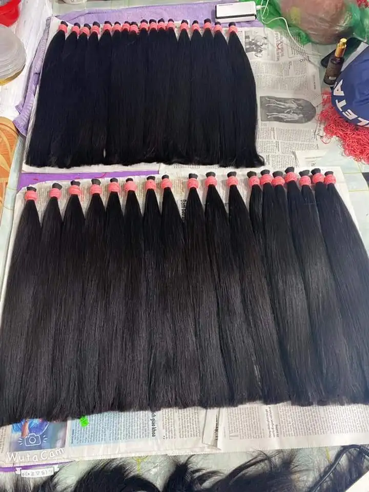 Лучшее качество человеческие волосы для наращивания Сыпучие натуральные