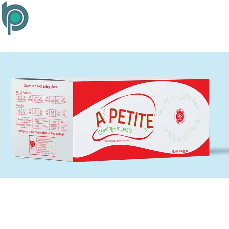  Сухая паста для короткого вырезания 500 г фирменная Apetite из твердой пшеницы сделанная в Египте безглютеновая