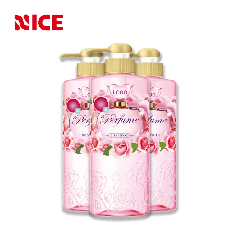 
Rose Mint Fragrance Artificial Coloring Hair Perfumed Shampoo 
