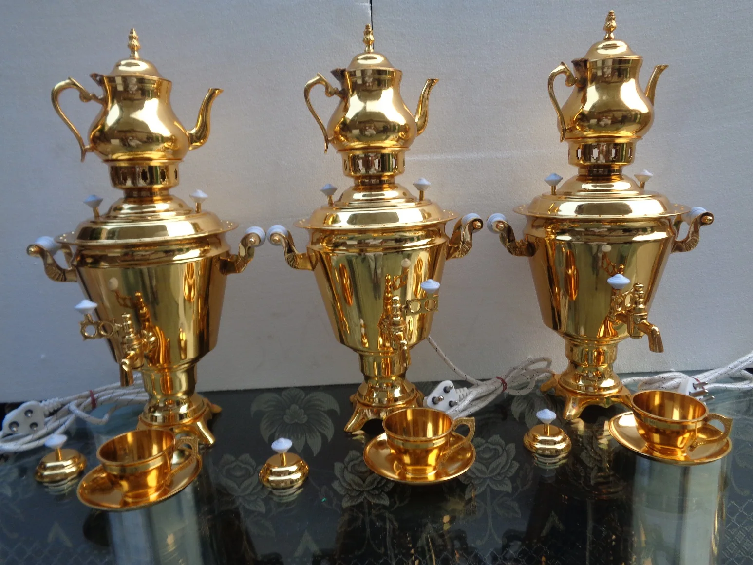 Electric Samovar Electric Kettle Portable Kettle for Making Tea and Coffee INDIAN Samovar Exports by Button Keep Warm IN;34648