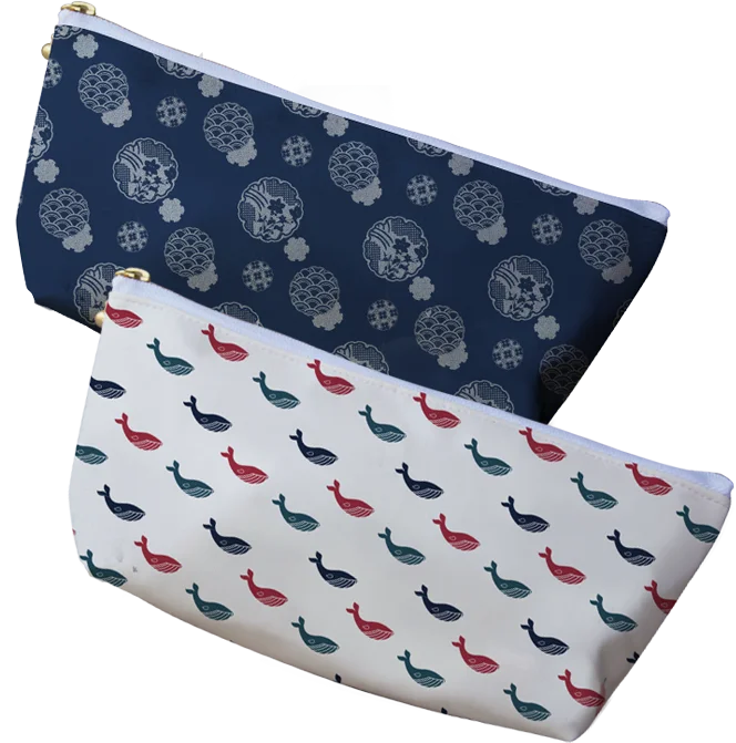 print on demand pouch customised pouch japanese design pouch