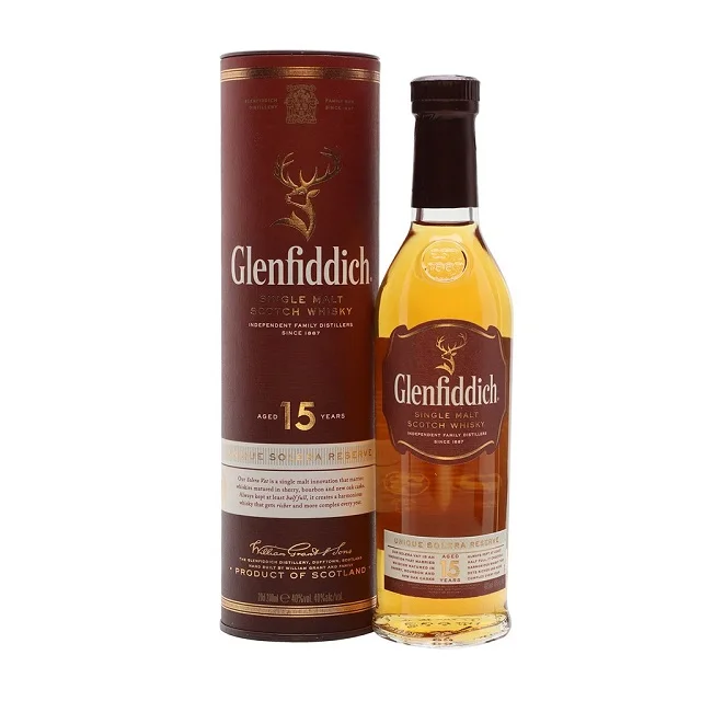 Glenfiddich Scotch Whisky 12, 15, 18 years old / Promotion offer Glenfiddich Scotch Whisky